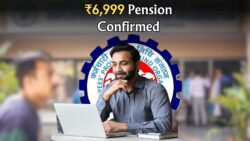 Pension Hike 2025: EPFO Sets ₹6,999 Minimum Pension with DA Benefits