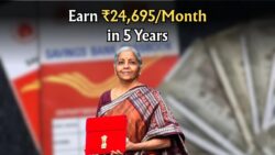 Post Office Fixed Deposit: ₹24,695 Monthly Returns in Just 5 Years